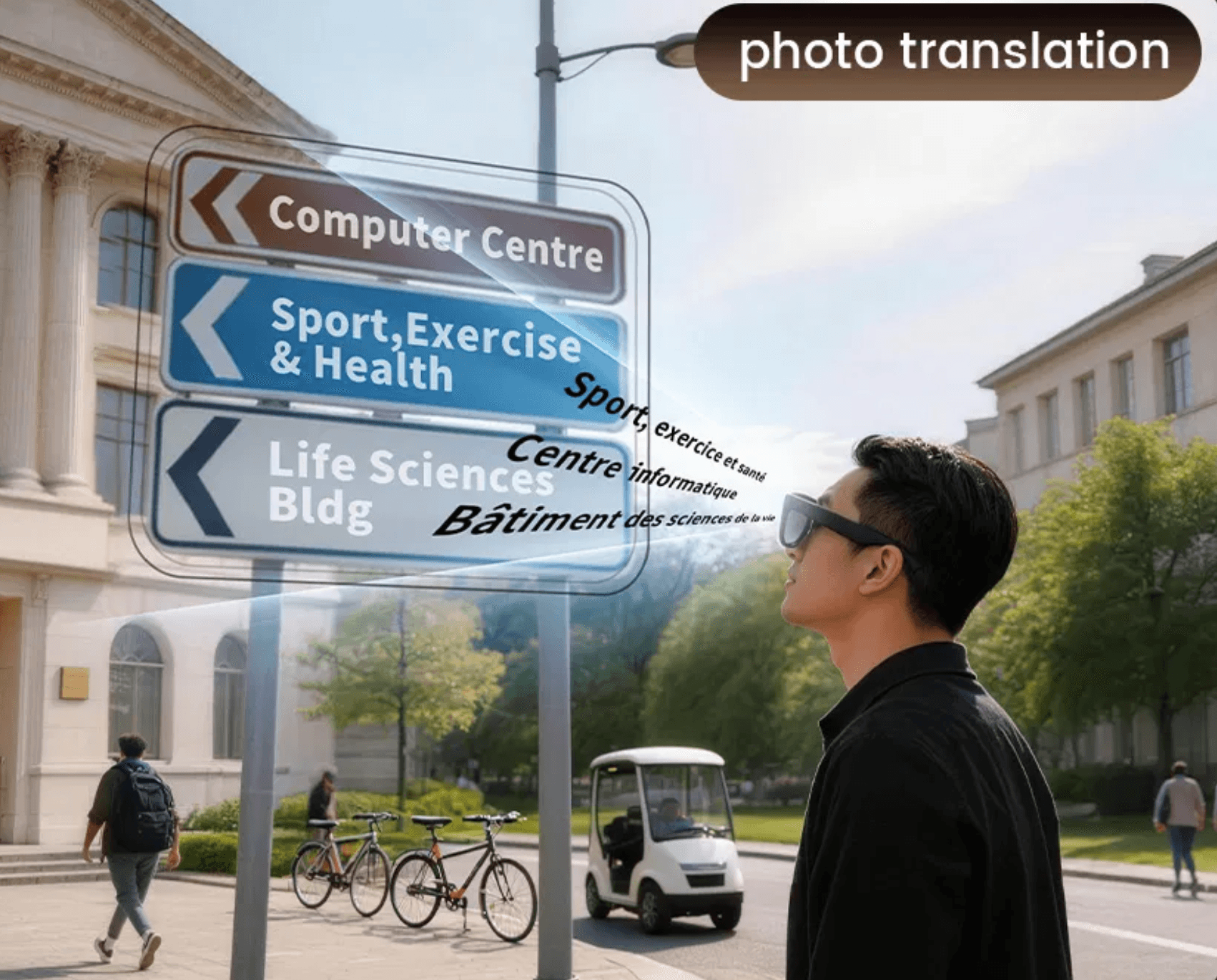 Photo translation